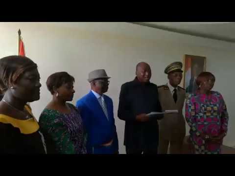 GON1 à Bagnon " Votre bilan et le siège que je viens d'inaugurer vous valent un 2 eme mandat