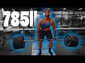 Super Saiyan Deadlifts Incredible 785 Lbs (356.07 Kg) | Terron Beckham Road To 800