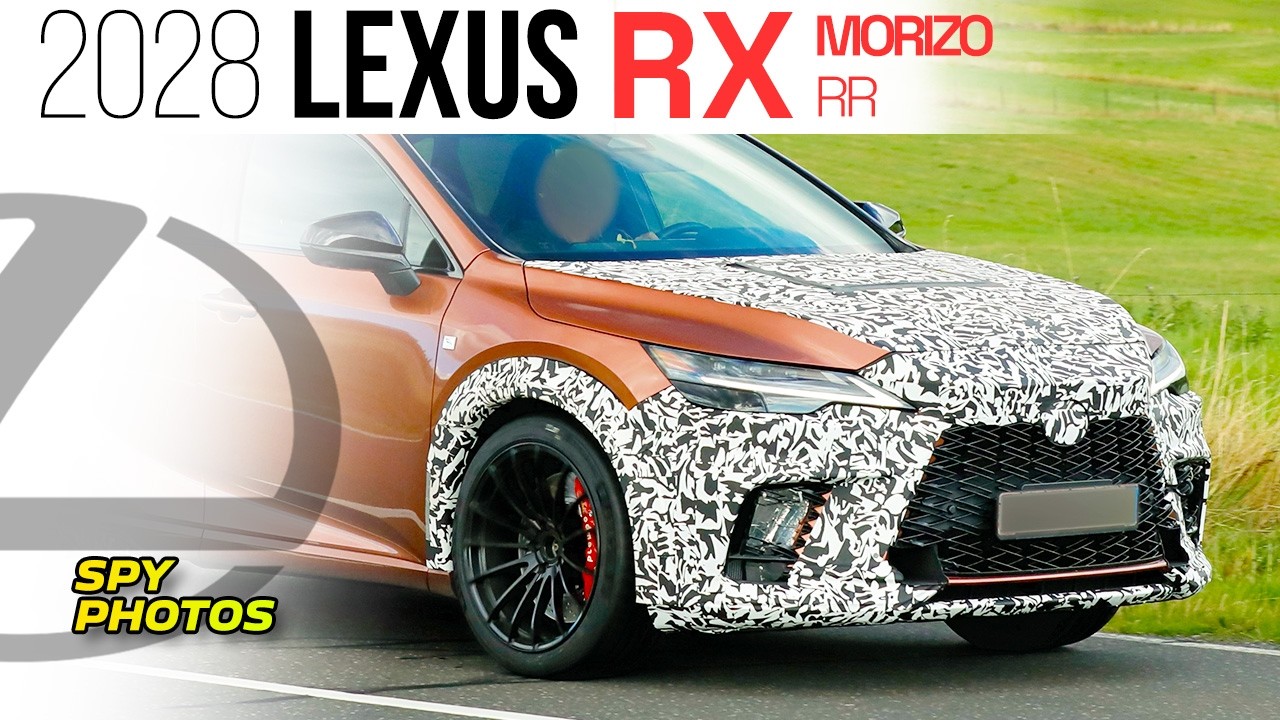 Spyshots: 2028 Lexus RX Morizo RR