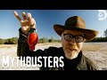 Can You Shoot a Grenade Out of the Air? | MythBusters | Discovery