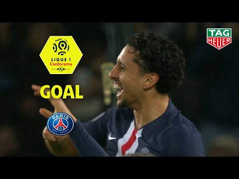 Goal MARQUINHOS (45' +2) / Paris Saint-Germain - Girondins de Bordeaux (4-3) (PARIS-GdB) / 2019-20