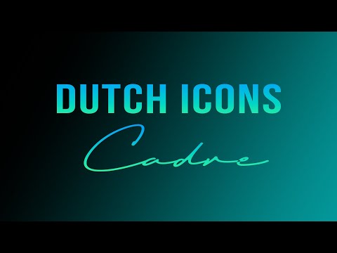 Dutch Icons Cadre
