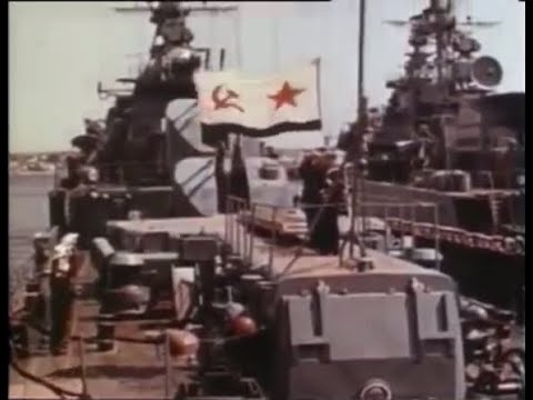 "If You'll be Lucky" - Soviet Naval Song - А Если Повезет (English Subtitles)