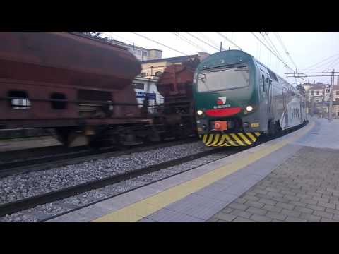 E191 019 DB+merci, TAF210 Trenord - Monza - 20/02/2017