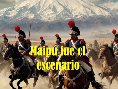 La Batalla de Maipú, Historia e Independencia de Chile, el 5 de abril de 1818.