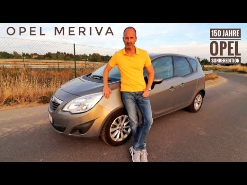 Fahrbericht  Opel Meriva 1.4  150 Jahre Opel Sondermodell
