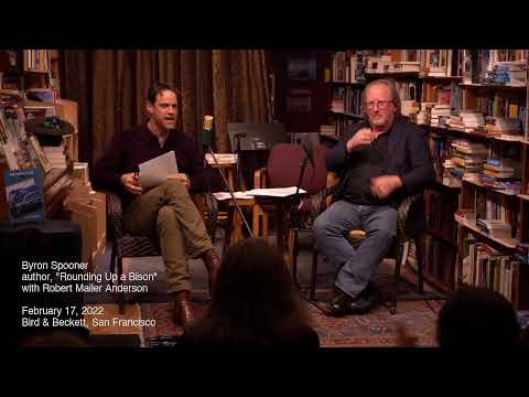 Writer Byron Spooner, "Rounding Up a Bison"