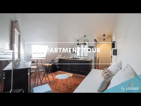 Apartment Tour // Furnished  14m2 in Paris – Ref : 10520587
