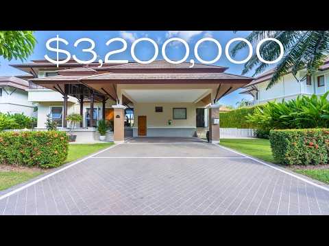 Inside a $3,200,000 Luxury golfside villa in Phuket