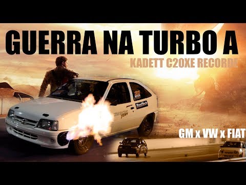 Guerra declarada entre os Tração Dianteira TURBO - A no Brasil - Kadett RECORDE: 8.472@285km/h