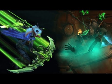 Demon Hunter&Monk arena 2v2 PVP ,DH self healing!