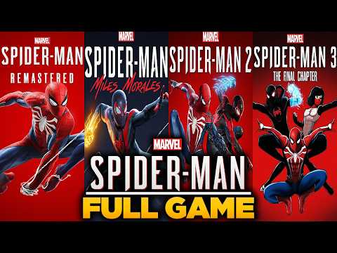 Marvel's Spider-Man Saga - Full Game Walkthrough Gameplay PS5