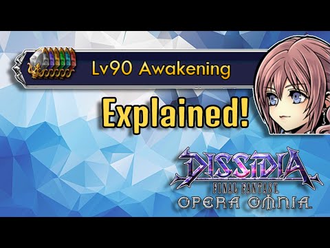Crystal Level 90 Awakenings Explained! (Infographic) [DFFOO GL]