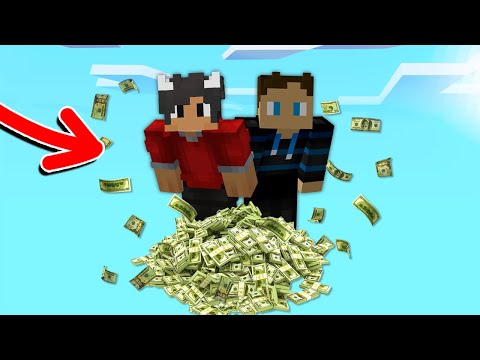 Kan Vi Overleve På En MILLIONÆR One Block I Minecraft?