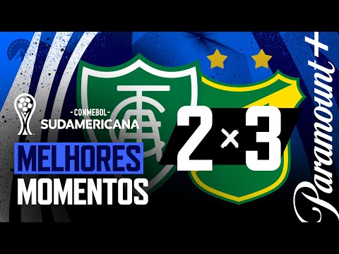 Gols e lances de América-MG x Defensa y Justicia