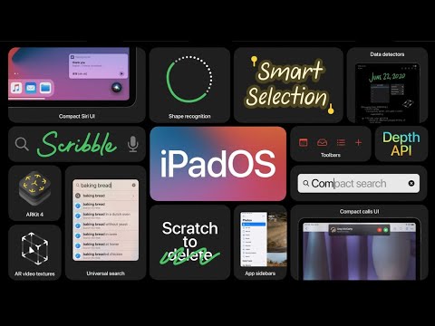iPadOS 14 in Apple Website 