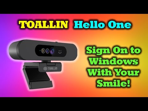 Toallin Hello One Webcam - Logon To Your Computer With A Smile