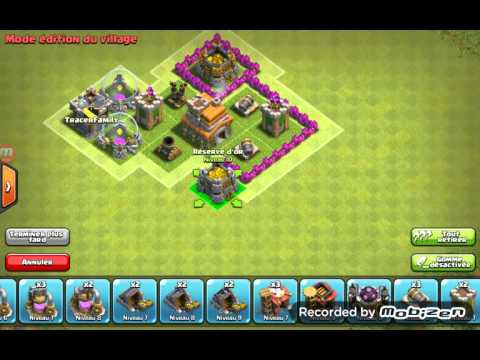 [Tuto] #2 Base hdv 4 defense Clash of Clan