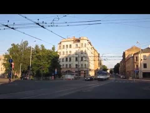Riga: Slokas iela - Kalnciema iela. Trams no. 51471 + 51482