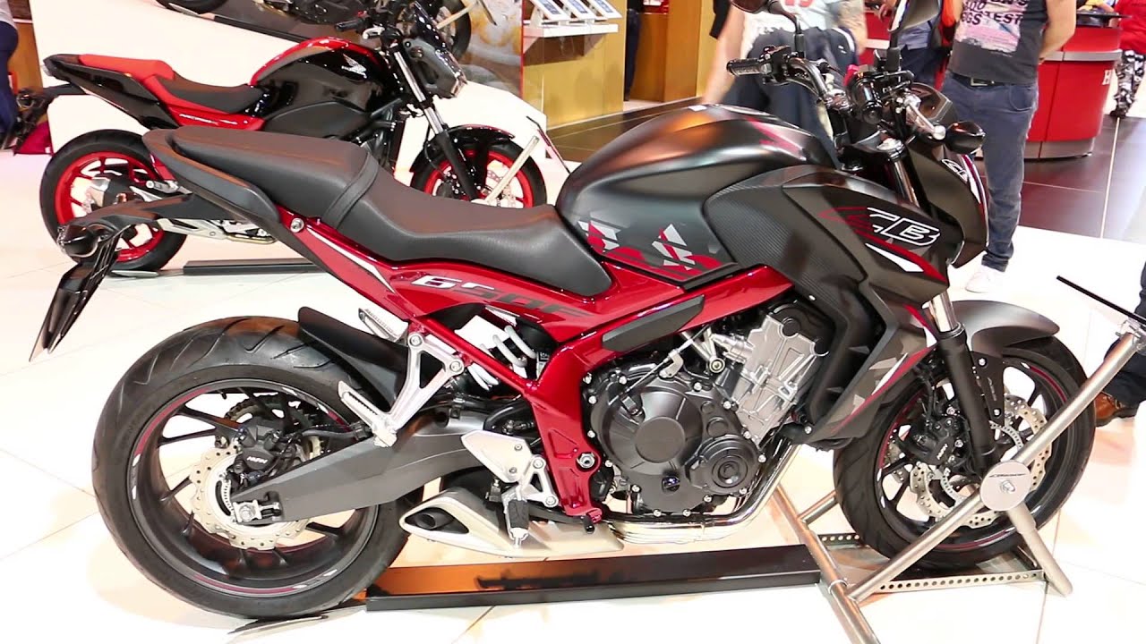 2016 Honda CB650F Walkaround @ Motorcycle Live 2015