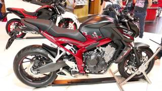 2016 Honda CB650F Walkaround @ Motorcycle Live 2015