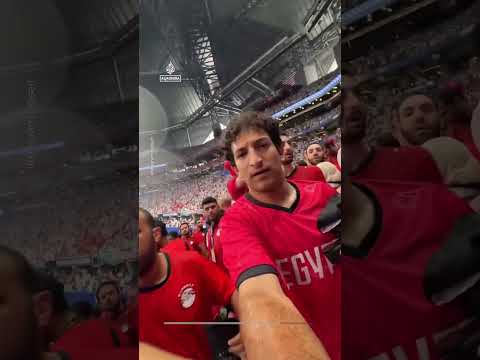 Argentina fans hurl beer at Egypt supporters after final whistle