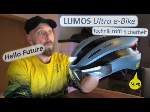Der Lumos Ultra e-Bike Helm. Willkommen in der smarten Zukunft.