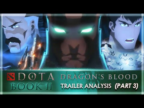 Dragon's Blood [Book 2] Trailer Analysis (Part 3) | Terrorblade's Dragon Siege & Davion's Defense