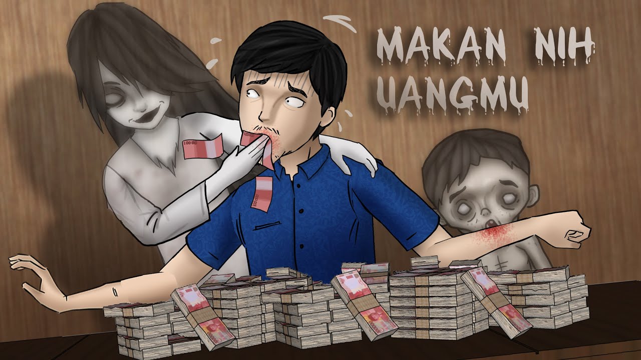 Cerita Kartun Hantu - Komik Cerita Seram 13 Gambar - Hantu perempuan di