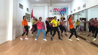 Download lagu DJ MARI SEMUA DANSA DENGANKU - AURA KASIH || Senam Kreasi || Choreo : Simona || Demo : MDC mp3