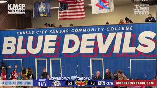 McPherson vs. Atchison Boys Basketball State QF 98.9/1540 KMCP 3-11-26