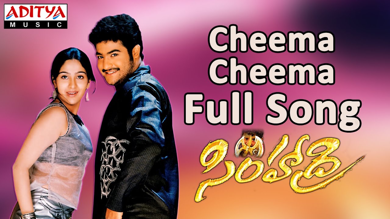 Cheema Cheema Lyrics  | Simhadri | Ankita, Bhumika Chawla, Jr NTR, Seeta | Ganga, S.P.B.Charan | M.M.Keeravaani