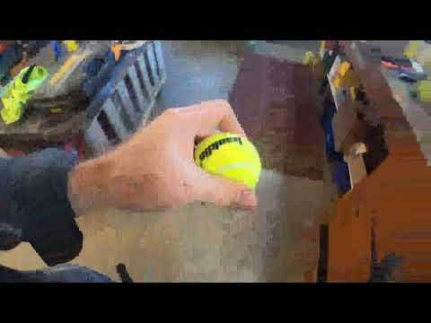 Franklin Sports 18 Pack Pressureless Practice Tennis Balls Review, We Use Them For FETCH With Our Do