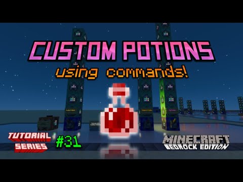 How to create Custom Potions in Minecraft Bedrock 1.19+ - Tutorial Series #031