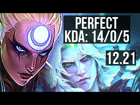 DIANA vs VIEGO (JNG) | 14/0/5, Legendary, 65% winrate | KR Master | 12.21