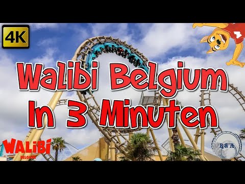 Walibi Belgium 4K En 3 Minutes - In 3 Minuten