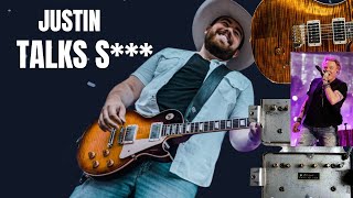 JUSTIN TALKS S***: PAF PICKUPS, PRS GUITARS, AXL ROSE MELTDOWN ON STAGE