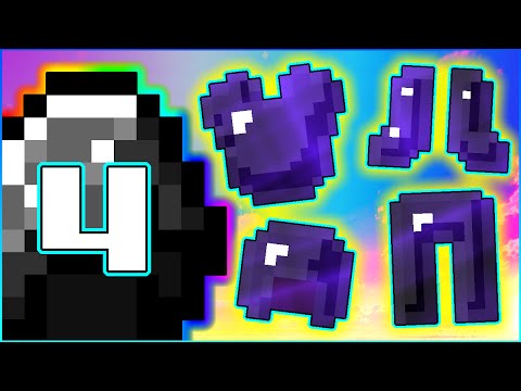 BLACK DIAMOND SKYBLOCK - "BLACK GOD ARMOR SET" - Episode 4