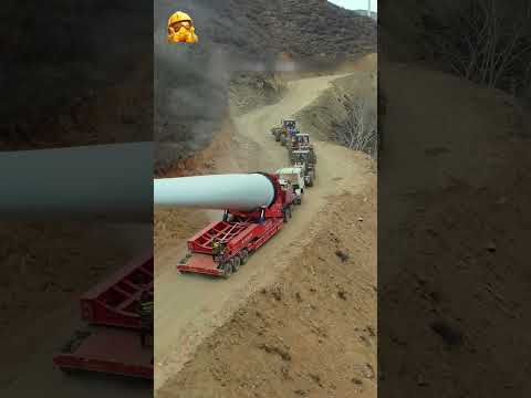 Hành Trình Vận Chuyển Cánh Quạt Gió Lên Đỉnh Núi!