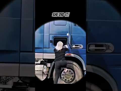 Locked out solution! 😂🔑 unknownartist #automobile #trucker #lkw #camion