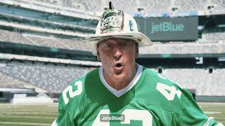 JetBlue Jet with the Jets on JetBlue!