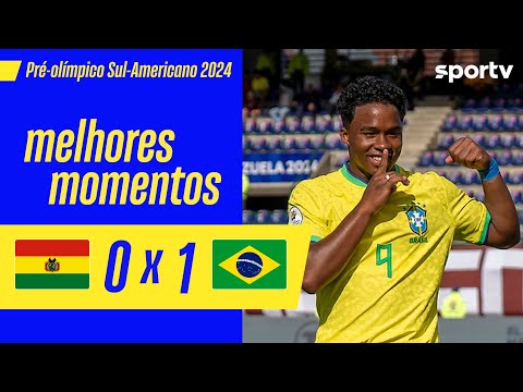 Gols e lances de Brasil x Bolívia