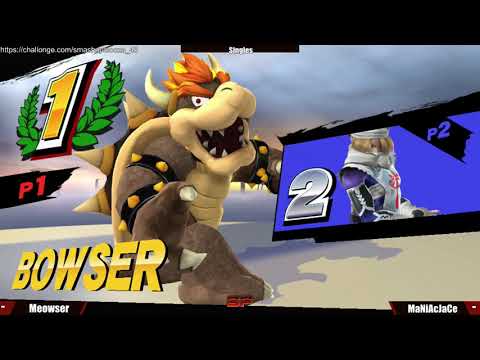 SmashaPalooza 43: Winners Finals - MaNiAcJaCe (Sheik) vs Meowser (Bowser)