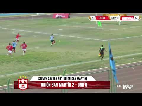 Unión San Martín 2 - UNH 0 | Copa Perú 2022 - fecha 1 | Goles