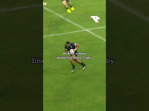 When American football players switch to rugby 😳#rugby #hsbcsvns