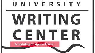Scheduling Writing Center Appointments 2023