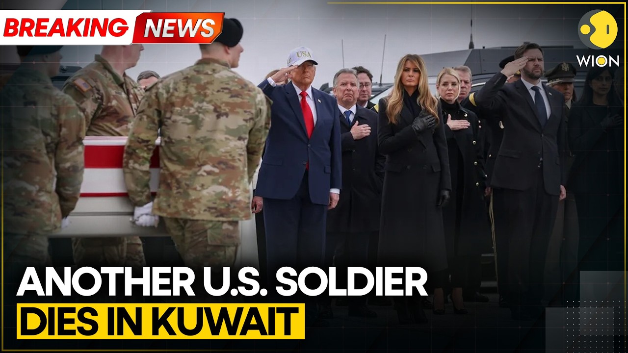 US-Iran War: 8th US Soldier Dead, National Guard Trooper Dies In Kuwait | BREAKING