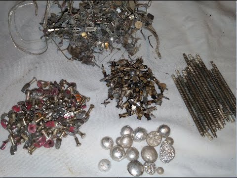 меланж - смывка серебра, 100 грамм асорти контактов