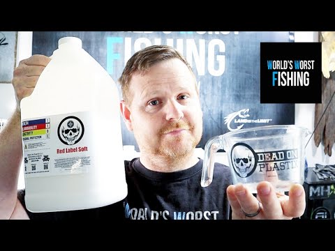 Dead On Plastix RED LABEL Plastisol Review! The Best Bait Plastic??