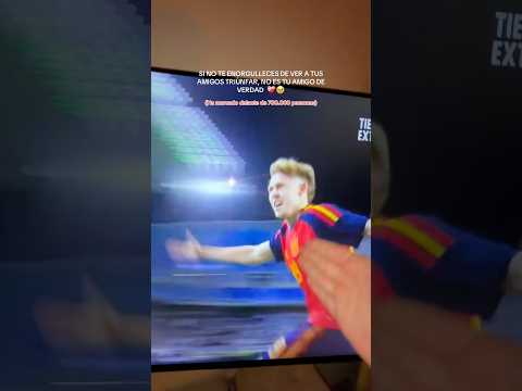 MI AMIGO MARCA DELANTE DE 700.000 PERSONAS 🥹 #futbol